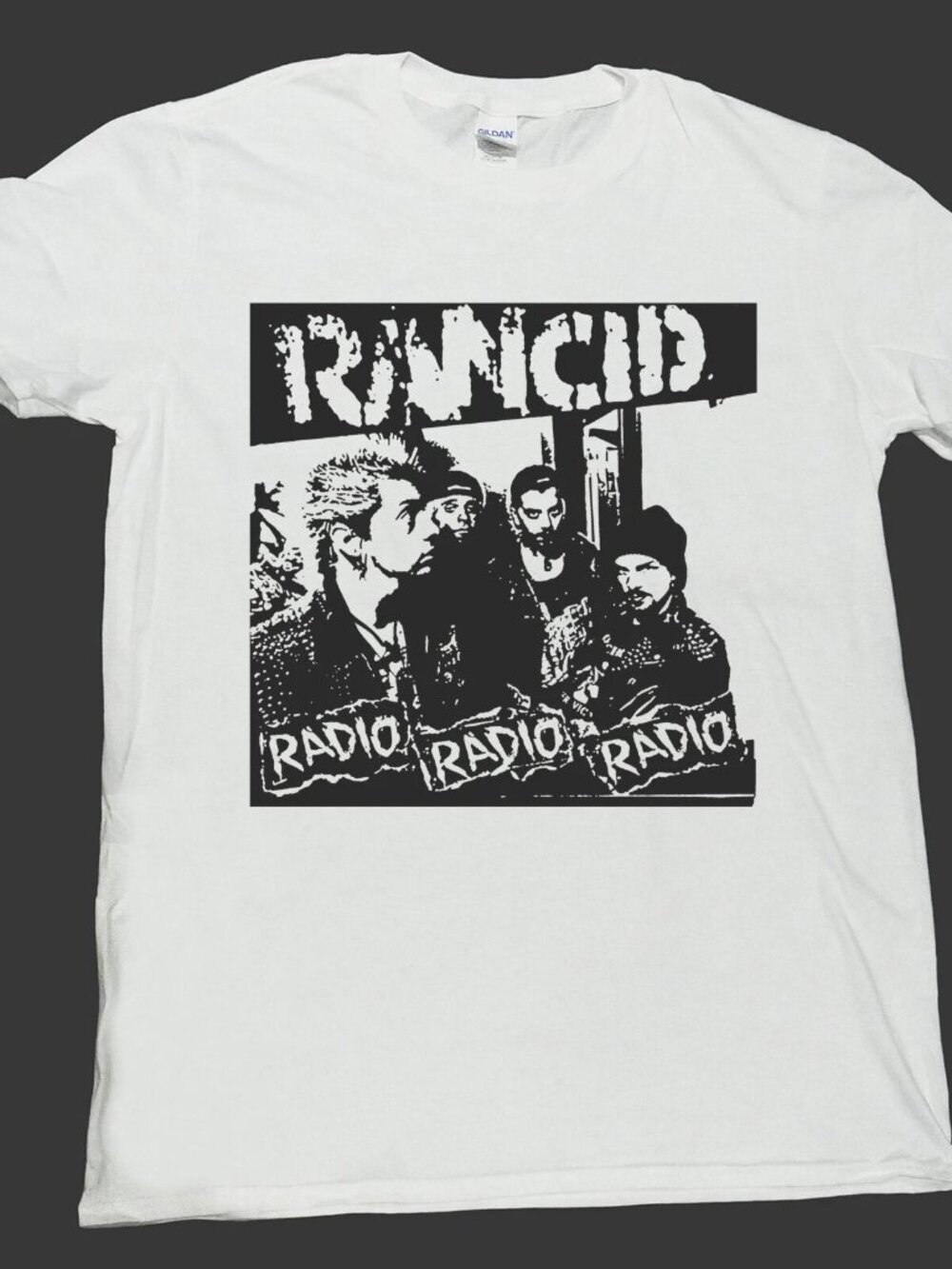 RANCID HARDCORE PUNK ROCK T-SHIRT